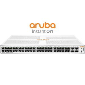 Switch Aruba 1930 JL685A Gigabit Ethernet Instant On 48G 48 Puertos RJ-45 10/100/1000 4 Puertos SFP/SFP+ 1/10 GbE - JL685A