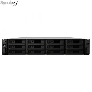 Synology RackStation RS3618XS Servidor NAS 12 Bahías 8 GB DDR4 Intel® Xeon D-1521 2.4 GHz 144TB Rack 2U Negro Sin Discos - RS3618XS