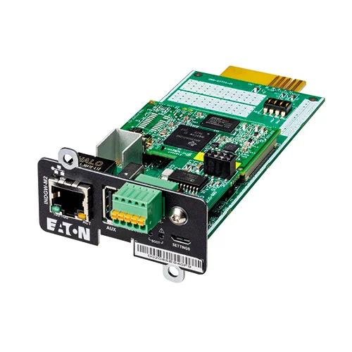 Tarjeta Industrial NDGW-X2 744-07538 Eaton Gateway Card (X-SLOT) (Compatible Con No Break / UPS BladeUPS, 9155, 9155 MARINE, 9355, 9395, 9395P, 9395C, 9395XC) - 744-07538