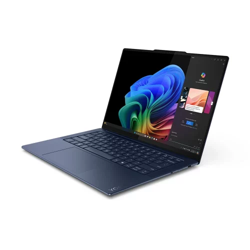 Yoga Slim 7 14Q8X9 Snapdragon® X Elite X1E-78-100 14.5" OLED 3K 32 GB 1 TB M.2 2242 Gráficos Qualcomm® Adreno™ integrada Windows® 11 Home Azul Cósmico - Imagen 4