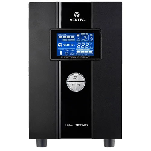 UPS Vertiv Liebert GXT-3000MTPLUS120 3kVA Doble Conversión en línea LCD 3000 VA 2700 W Entrada 55-150 VCA Salida 100/110/115/120/127 VCA 6 NEMA 5-20R 1 NEMA L5-30R 1 NEMA L5-30P Torre - GXT-3000MTPLUS120