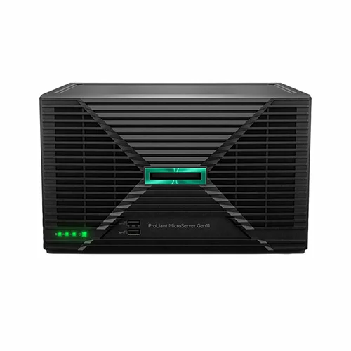 Servidor HPE ProLiant P86708-DM5 MicroServer Gen11 Intel® Xeon® 6325P 4 Núcleos 3.50 GHz 12 MB L3 16GB 2x1TB HDD UltraMicro Tower - P86708-DM5