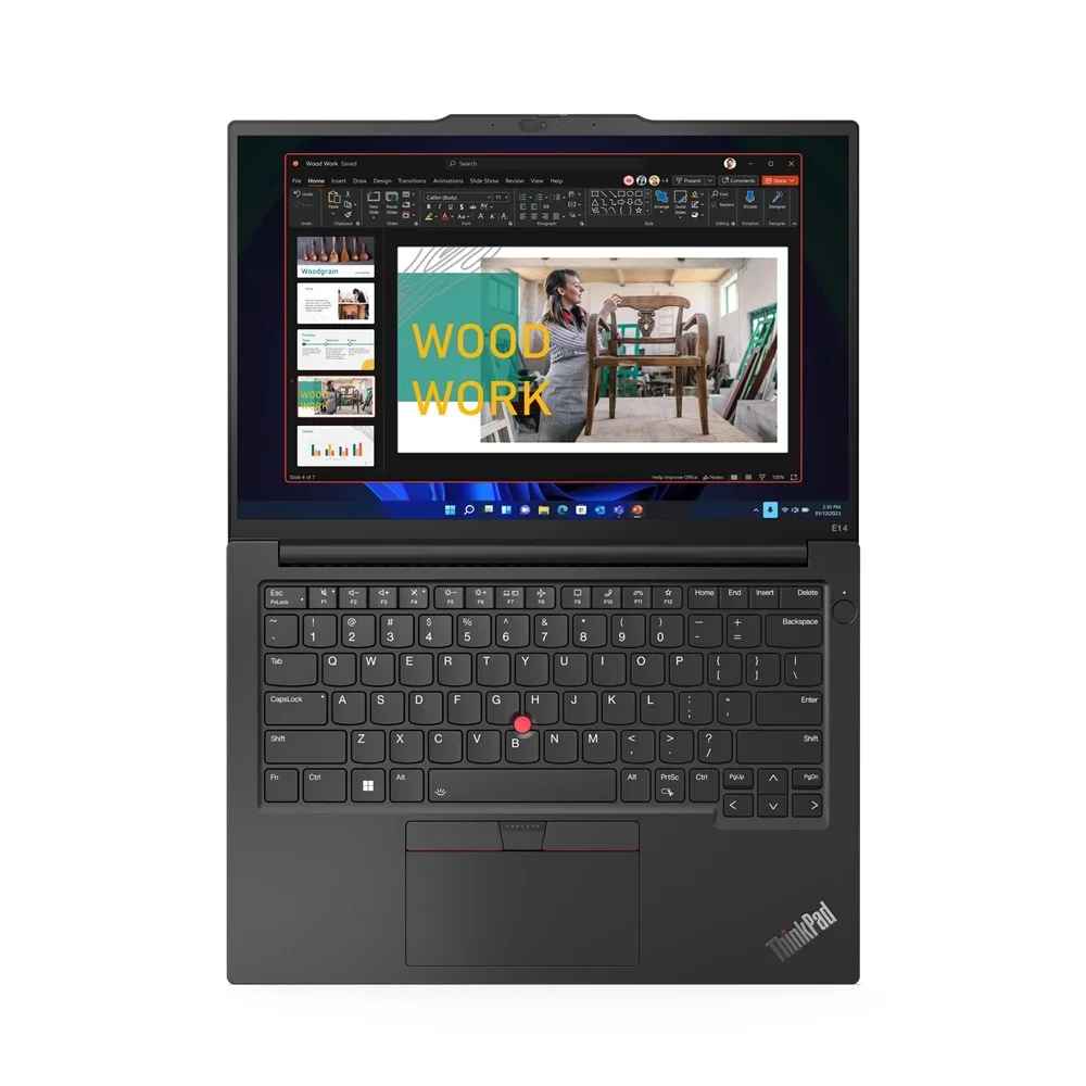 Lenovo Thinkpad E14 21T10019LM Gen 7 AMD Ryzen™ 7 250(5.1GHz, 8MB) 14" WUXGA 32GB DDR5 1TB SSD M.2 2242 Gráficos AMD Radeon™ 780M integrados Windows® 11 Pro 1YR - Image 7