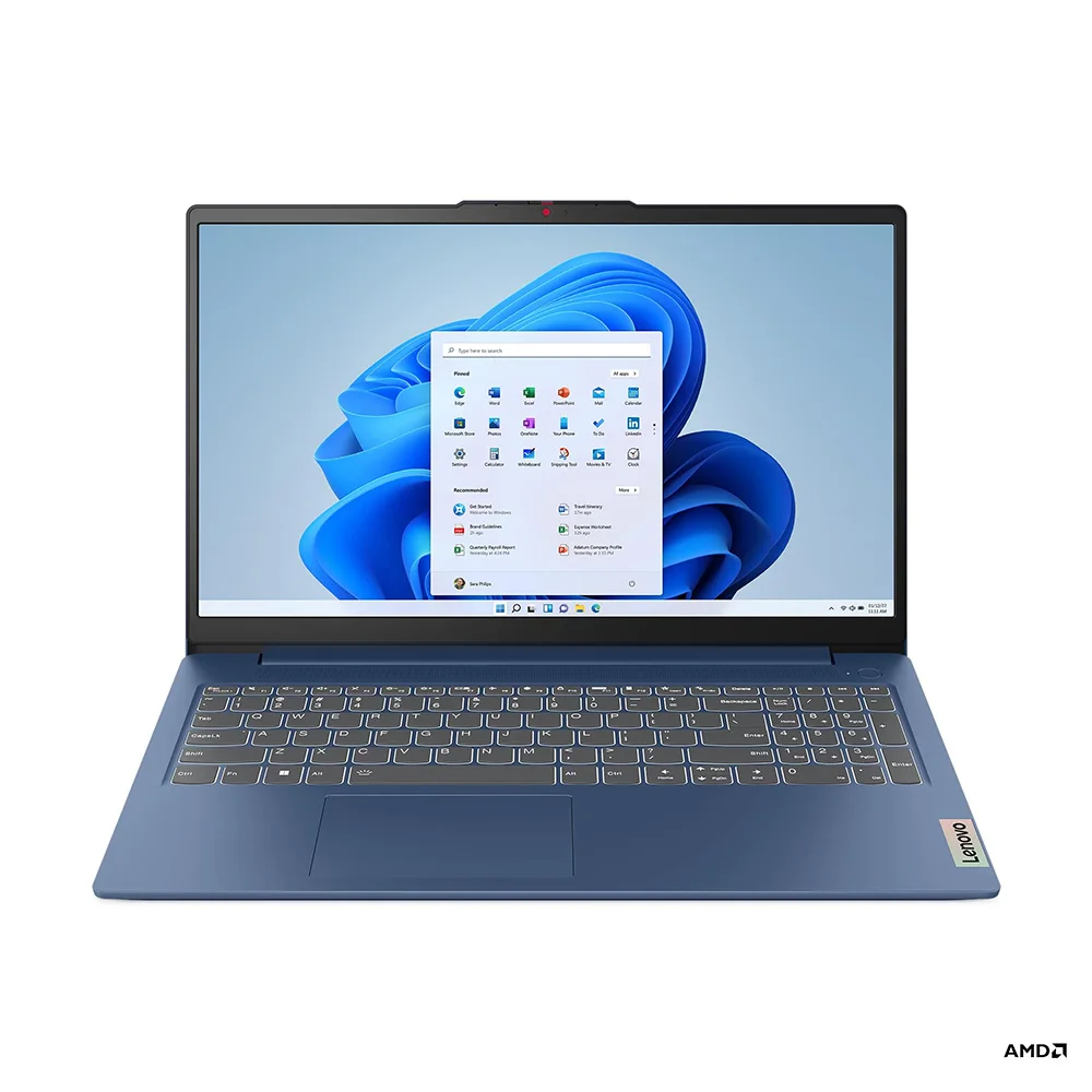 IdeaPad Slim 3 15ABR8 82XM00LWLM AMD Ryzen™ 7 5825U 4.5 GHz 16MB 15.6" FHD 16 GB DDR4 1 TB SSD M.2 Gráficos integrados AMD Radeon™ Windows® 11 Home Azul Abismo - Image 2