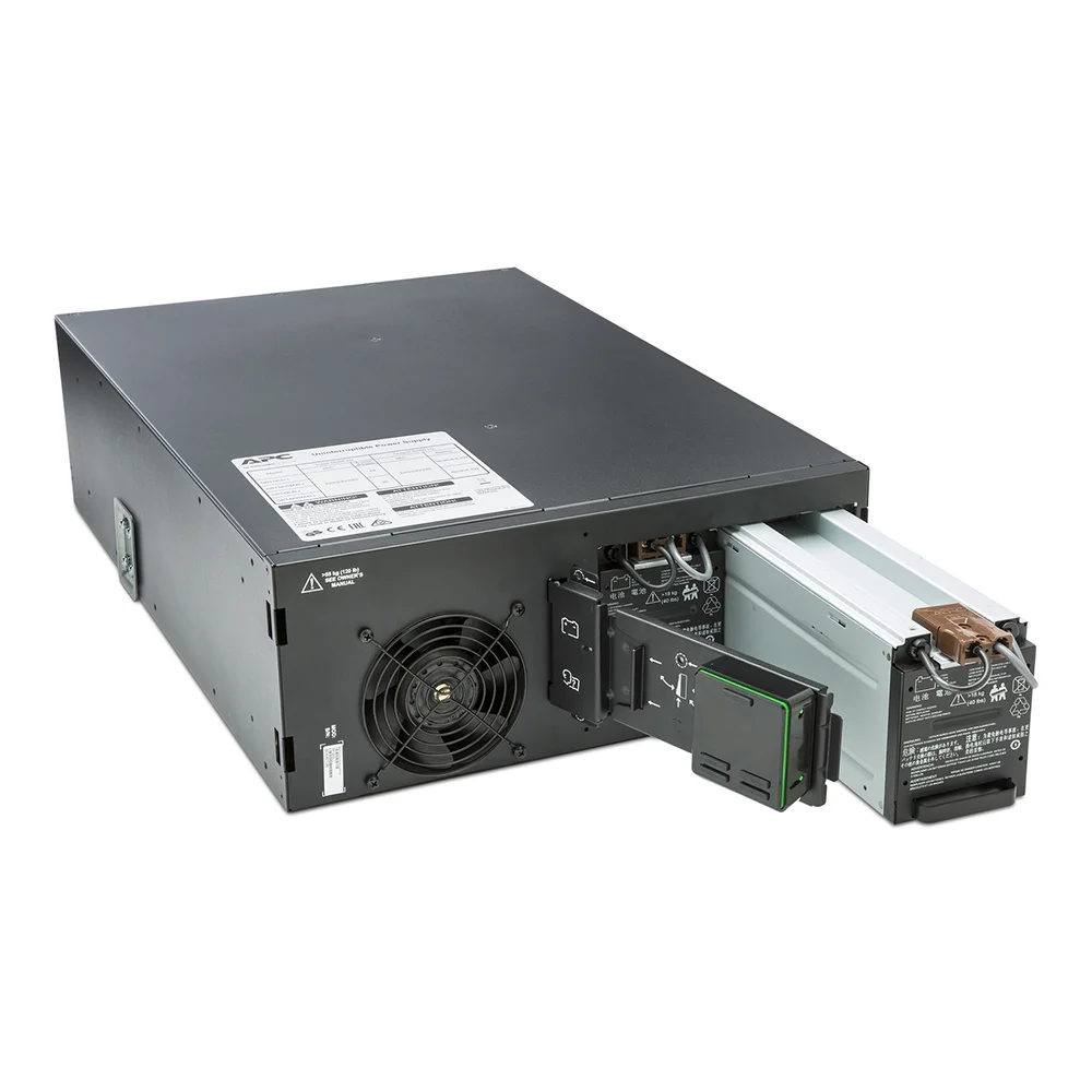 No Break APC SRT6KRMXLT Smart-UPS SRT en línea Doble Conversión 6 kVA 6 kW Entrada 208-240V Salida 208-240V 6 Contactos Tarjeta de red + SmartSlot Rack 4U - Image 5