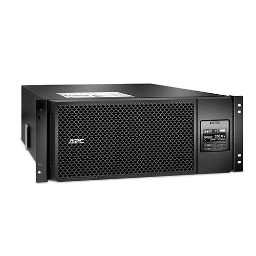 No Break APC SRT6KRMXLT Smart-UPS SRT en línea Doble Conversión 6 kVA 6 kW Entrada 208-240V Salida 208-240V 6 Contactos - SRT6KRMXLT