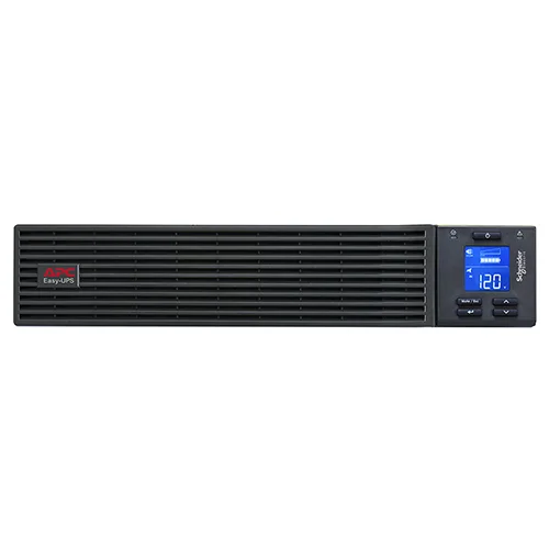 No Break APC SRV3KRARK Easy UPS On-Line Doble Conversión 3000 VA 2400 W Entrada 120V Salida 120V LCD Salidas 6 NEMA 5-20R 1 NEMA L5-30R Rack 2U - SRV3KRARK