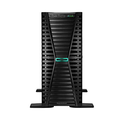 Servidor HPE ProLiant P84098-DM5 ML110 Gen11 Intel® Xeon® Bronze 3508U 8 núcleos 2.1 GHz 22.5 MB L3 32GB DDR5 RDIMM 2 SSD HPE 960 GB SATA 6G LFF - P84098-DM5